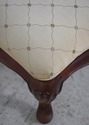 74172: THOMASVILLE Curved Queen Anne Style Chair &