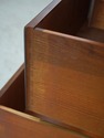 F74305: Vintage French Country Walnut Finish Low D