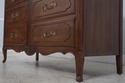 F74305: Vintage French Country Walnut Finish Low D