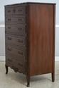 F74306: Vintage French Country Walnut Finish High 