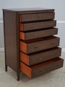 F74306: Vintage French Country Walnut Finish High 