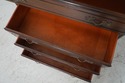 F74306: Vintage French Country Walnut Finish High 