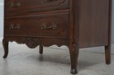 F74306: Vintage French Country Walnut Finish High 