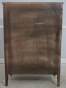 F74306: Vintage French Country Walnut Finish High 