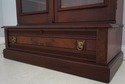 LF74286: Victorian Restored Walnut 2 Door Bookcase