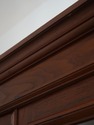 LF74286: Victorian Restored Walnut 2 Door Bookcase