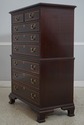 74175: COUNCILL Banded Mahogany High Chest Of Draw