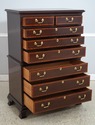74175: COUNCILL Banded Mahogany High Chest Of Draw