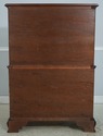 74175: COUNCILL Banded Mahogany High Chest Of Draw