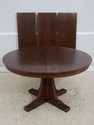 74300: STICKLEY Round Mission Oak 52 inch Dining R