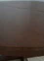 74300: STICKLEY Round Mission Oak 52 inch Dining R