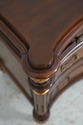L73504: KARGES French Louis XVI Walnut Triple Dres