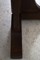 74300: STICKLEY Round Mission Oak 52 inch Dining R