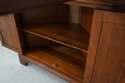 74314: HENKEL HARRIS Cherry Lighted Curio Corner C