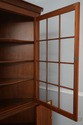 74314: HENKEL HARRIS Cherry Lighted Curio Corner C