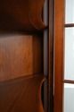 74314: HENKEL HARRIS Cherry Lighted Curio Corner C