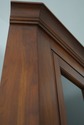 74314: HENKEL HARRIS Cherry Lighted Curio Corner C