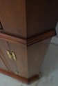 74314: HENKEL HARRIS Cherry Lighted Curio Corner C