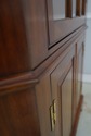 74314: HENKEL HARRIS Cherry Lighted Curio Corner C