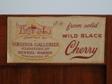 74314: HENKEL HARRIS Cherry Lighted Curio Corner C