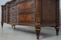 L73504: KARGES French Louis XVI Walnut Triple Dres