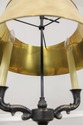 LF56718EC: Bronze Finish Double Arm Table Lamp w. 