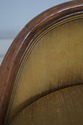 69546: JEFFCO Low Barrel Back Vanity Bench Stool