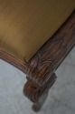 69546: JEFFCO Low Barrel Back Vanity Bench Stool