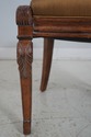 69546: JEFFCO Low Barrel Back Vanity Bench Stool