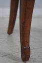 69546: JEFFCO Low Barrel Back Vanity Bench Stool