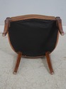 69546: JEFFCO Low Barrel Back Vanity Bench Stool