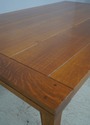 69373: STICKLEY Mission Oak Draw Top Dining Table