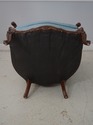 69448: French Louis XV Style Carved Walnut Tufted 