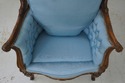 69448: French Louis XV Style Carved Walnut Tufted 