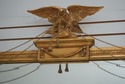 69593: FRIEDMAN BROTHERS Eagle Pediment Gold Frame