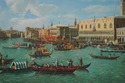 F69594: GOUINDA Italian Venice Scene Oil Painting 