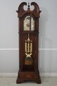 68242: SLIGH Inlaid Mahogany Grandfather Hall Cloc
