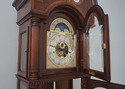 68242: SLIGH Inlaid Mahogany Grandfather Hall Cloc