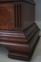 68242: SLIGH Inlaid Mahogany Grandfather Hall Cloc