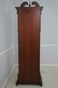 68242: SLIGH Inlaid Mahogany Grandfather Hall Cloc