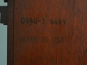 68242: SLIGH Inlaid Mahogany Grandfather Hall Cloc