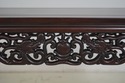 69664: Vintage Chinese Carved Rosewood Console Tab