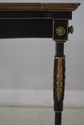 L69521: ART & COMMERCE Neoclassical Ebony & Brass 