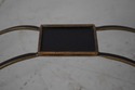 L69521: ART & COMMERCE Neoclassical Ebony & Brass 