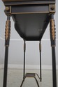 L69521: ART & COMMERCE Neoclassical Ebony & Brass 