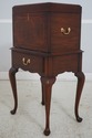 69575: HENKEL HARRIS Inlaid Mahogany Fall Front Si
