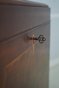 69575: HENKEL HARRIS Inlaid Mahogany Fall Front Si