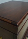 69575: HENKEL HARRIS Inlaid Mahogany Fall Front Si