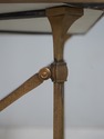 69657: Regency Style Marble Top Brass Base Occasio