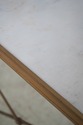 69657: Regency Style Marble Top Brass Base Occasio